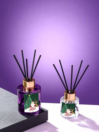 1pc,50ml/100ml, Lavender Fragrance Without Fire Fragrance, Suitable For Indoor, Study, Bedroom Fragrance And Bathroom Deodorization, Christmas Fragrance, Home Decoration, Home Ornaments, Birthday Gifts, Etc