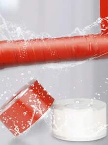 Water Pipe Leak Repair Tape Self-Adhesive Strong Waterproof Tape Water Pipe Leak Winding Repair Silicone Rubber Leak Stop Tape