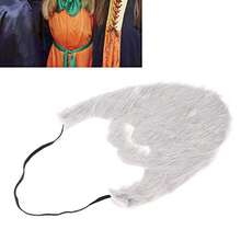 Halloween Party Fake Beard Costume Facial False Beard Male Fake Whisker for Party Supplies Grey - como en la foto - Ver 8