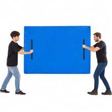Moving Essentials – Super King Mattress Storage Cover With Zipper & Handles Reinforced Protection (230 X 140cm) - Blue - View 2