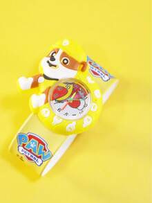 Paw Patrol 青少年手表，趣味手环手表，硅胶按扣手环青少年电子手表，多种颜色可选，青少年礼物