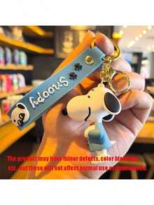 1 件史努比钥匙扣娃娃吊坠，可爱包包吊坠，生日礼物，完美的小礼物，圣诞礼物（款式随机）