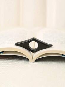 1pc Thumb Clip Book Page Holder, Reading Aid, Thumb Clip Book Page Holder And Bookmark, Coffee Companion, Thumb Press Bookmark, Thumb Press Book Page Holder, Reading Assistant, Reading Aid, Student Book Accessories, Extender, Convenient Bookmark, Reading Aid, Student Book Accessories, Book Opener, Convenient Bookmark, Thumb Reading - Multicolor - View 18