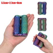 3D 打印手掌按摩滚轮玩具 - 适合成人和青少年缓解压力的手部坐立不安玩具,便携式双滚动装置,可缓解焦虑和集中注意力(多色) - 3D Printed Massage Roller - 查看 27