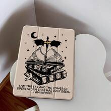 这款精美可爱的万圣节卡通黑蝙蝠书，印有字母、月亮和星星，双面喷漆亚克力透明水晶背壳，防震设计，适用于 iPad 第七代、第八代（10.2 英寸）、第十代。内置笔槽，支持睡眠唤醒功能/多种折叠支架方式。是万圣节和新年礼物的理想之选。 - 彩色 - 查看 6