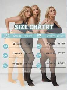 1 PC Plus Size Women's Sheer High-Waist Fleece-Lined Tight Leggings - Warm Without Bulk, Stretchy Comfortable, Slim-Fit For Autumn/Winter Layering, No Crotch Pinching/Edge Rolling, Unrestricted Movement - 米色 - 查看 6