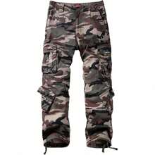 Pantalones cargo para hombre - Max gris - Ver 3