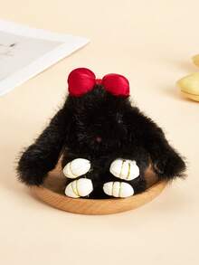 可爱毛绒兔子吊坠，蝴蝶结兔子钥匙扣，毛绒兔子包包挂饰，动物钥匙扣，萌萌卡通毛绒包包挂饰，小饰品，汽车钥匙扣，钥匙链挂绳，钥匙扣，钥匙圈配件，钥匙圈，女士礼物，圣诞礼物，圣诞袜礼物，生日礼物，朋友礼物，节日礼物，活动纪念品，派对小礼品 - 彩色 - 查看 13