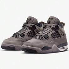 NIKE Men's Air Jordan 4 Retro Brown Athletic Basketball Shoes FV5029-200