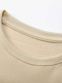 Customized Men's Sweatshirt, Suitable For Autumn/Winter, Personalized With Your Text In Flocked Print, Upload Your Own Photo (Partner, Pet, Group) To Design Your Unique Printed Sweatshirt, Ideal For Couples, Pranks, Surprise Gifts, Company Team Building, Christmas Party, Photo & Text Printed Sweatshirt For Boyfriend, Family, Friends, Birthday, Holiday Gifts, Valentine's Day, Anniversary, Customized Gift