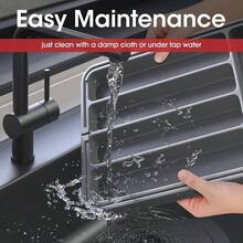 Silverware Organizer - Expandable Kitchen Drawer Organizer, Adjustable Utensil Organizer, Cutlery Tray Forks, Knives, Multipurpose Kitchen Organizers And Storage Solution, Black, Large - 中+灰色 - 查看 6