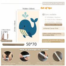 1 gerahmtes/Leinwand Wandkunst, Dinosaurier Tier Thema Dekoration. Badezimmer Wanddekoration. Themen Poster, Schlafzimmer Dekoration, Raumdekoration, Heimdekoration, Ornamente, Winterdekoration für Zuhause, Wanddekoration. Geeignet für Kinderzimmer, Kinderzimmer, Jungen- und Mädchen-Partyräume, Kita-Klassenzimmer Dekoration, wasserfestes Material. Kopfteil Dekorative Tapete, Party Deko Geschenke. Badezimmer Wanddekoration.