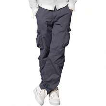 Men's  Cargo Pants - 6053 Gray - View 1