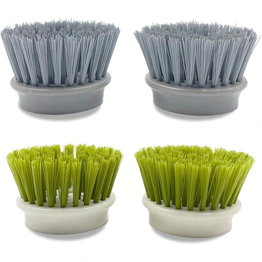 Soap Dispenser With Dish Brush And Storage Bracket Easy To Clean Kitchen Utensils And Sink Gray - Xanh lá cây và xám - Xem 1