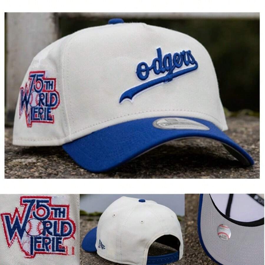 (3-5 días a llegar)M-b bordado profesional deporte béisbol gorra casual versátil pareja personalidad visera sombrero - LA - Ver 1