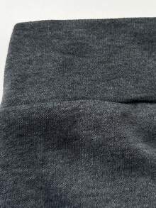 Men Hoodie Co-Ords - Dark Grey - View 2