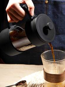 Coffee Pot, French Press Coffee Filter, Tea And Coffee Brewing, French Press Coffee Maker, Multi-Function Tea And Coffee Brewing Pot, French Press Pot, Residue Separation, Concentrated Coffee Extractor - Multicolor - View 5