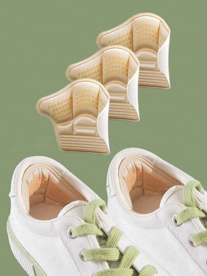 وسادات تثبيت الكعب، إدراج أحذية مضاد للانزلاق ومضاد للاحتكاك، منظم حجم الحذاء للكعب العالي والأحذية الرياضية والأحذية اليومية والأحذية البيضاء