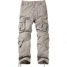 Pantalones cargo para hombre - 6053 Albaricoque - Ver 3