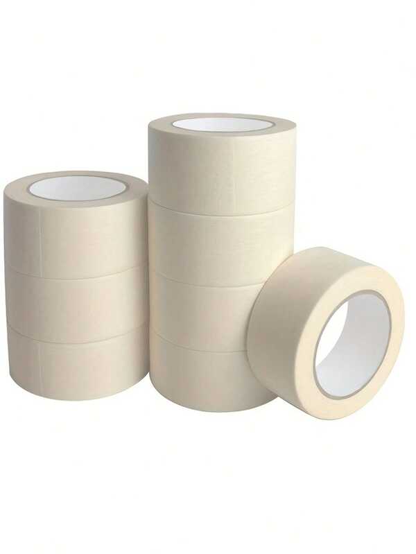 Taśma maskująca o niskiej przyczepności, 20 m, taśma artystyczna, biała taśma artystyczna, usuwalne paski papieru, odpowiednia do rysowania artystycznych ramek na płótnach akwarelowych, idealna do domu, artykułów szkolnych, majsterkowania, biura, rękodzieła, etykietowania, malowania ścian