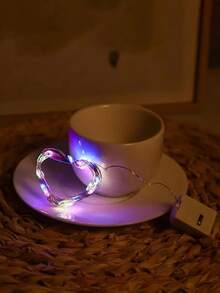 10 件迷你 LED 仙女灯 - 电池供电，闪烁效果，适用于礼品包装装饰、圣诞节和母亲节装饰 - 彩色 - 查看 4