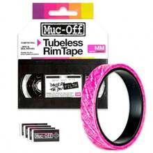 MucOff Tubeless Rim Tape 28mm Adhesive Bike Tire Liner Tubeless Tape For MTB/Road/Gravel Bikes Tubeless Kit Including 10m Roll Of Bike Tape - 粉色 - 查看 5