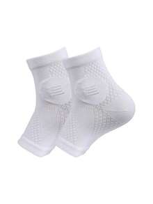 Sports Compression Ankle Leg Warmers, Breathable Moisture-Wicking Toe-Less Leg Warmers, Ankle Support, Injury Prevention - Multicolor - View 16