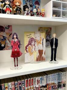 Regalos para fiestas de festivales - Productos de anime, Kaoru Hana Wa Rin To Saku - Placa vertical acrílica decorativa, Decoración vertical de escritorio acrílica, Exhibición de personajes de acción, Decoración de escritorio y hogar, Coleccionables, Regalo perfecto para amigos, Se puede usar como decoración para salas de estar, salas de estudio, escritorios, oficinas, autos, dormitorios, tiendas, etc. Muy adecuado para exhibir