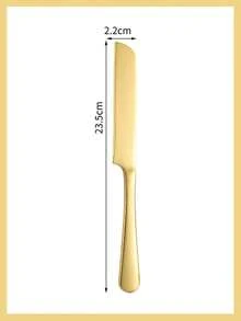 1 pièce/2 pièces Ensemble de couteau à gâteau et pelle en acier inoxydable, couteau à pain et pelle à pizza, couteau à dessert, convient pour la cuisine, les restaurants, les hôtels, les mariages, les anniversaires, les fêtes