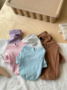 2-Leg Pet Clothes Autumn/Winter Thermal Fleece Pants For Small Dogs Teddy Poodle