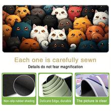 1pc Customized DIY Mouse Pad, Free Size Customization, Large Mouse Pad, Natural Rubber, Durable Stitched Edging, Non-Slip Rubber Mouse Pad, Suitable For Office Computer, Laptop, Gaming Mouse, Boyfriend, Girlfriend, Gift, Desk Accessory, PC Accessory, Study Accessory, Provide Pattern For DIY Customization