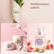 1 Roll 5 Color Floral Shape Labels, 5cm/2 Inch Self-Adhesive Thermal Paper, Suitable For Phomemo M110/M200/M220 New Creative Colorful Thermal Label Paper