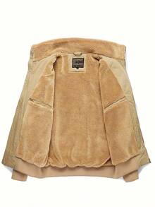 Men Winter Coats - Màu Khaki - Xem 4