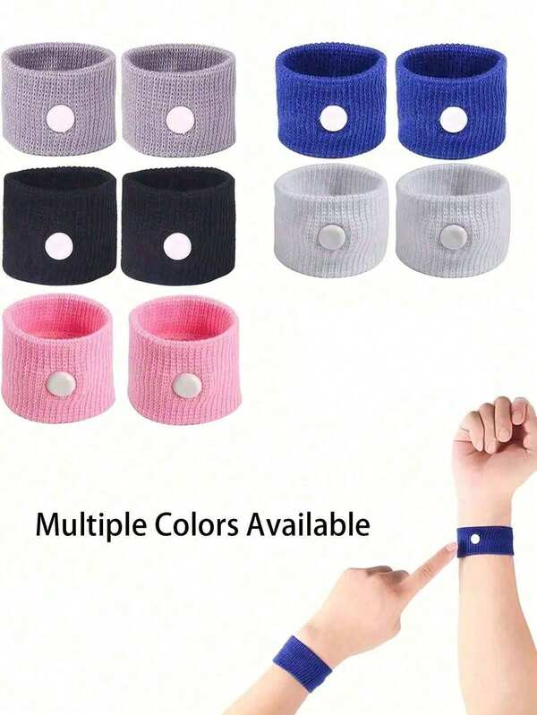 2/1 pièce Bracelets anti-vertiges, convient pour les activités extérieures, anti-mal des transports, voyages, soulagement du mal des transports, mal des transports maritimes, mal de l'air