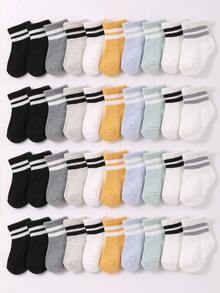 20/10/5 Pairs Unisex Baby Socks, Comfortable & Cute, Suitable For Infants, Newborns, Toddlers. Christmas/Thanksgiving Gift. - Multicolor - View 2