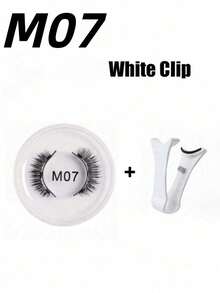 1 Set 4 pezzi Kit Eyeliner Magnetico e ciglie Magnetiche - ciglie Finte Magnetiche Riutilizzabili per Occhi a Volpe Naturali, Allungano e Incurvano le ciglie, Adatte per Ognissanti, ciglie 3D Arricciate e Morbide Senza Colla, Comode da Indossare, ciglie Finte in Finta Pelliccia di Visone da 5-11mm per Uso Quotidiano