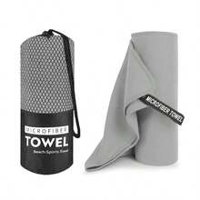 Toalla súper absorbente de microfibra de secado rápido, toalla deportiva ligera para gimnasio, yoga, senderismo, camping y viajes, compañera de verano para camping y playa