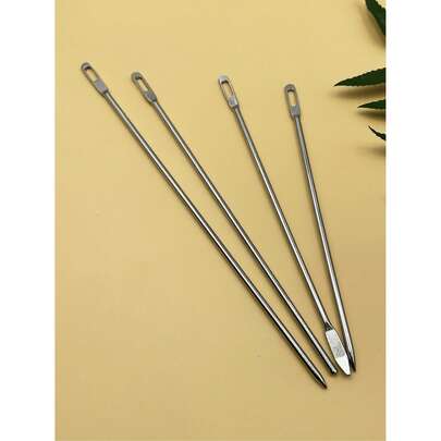 工业级大眼针和锥子工具套装，粗长针用于修理或快速系带工作