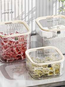 Laundry Detergent Capsule Storage Container, Powder Dispenser Box, Sealed Storage Box For Washing Capsules