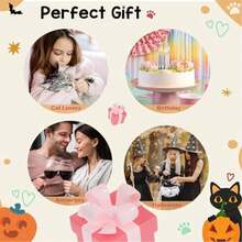 Pendientes adorables de gato negro para mujeres, lindos pendientes de botón, regalos de Halloween y Navidad, baratijas para mujeres, regalos para mujeres