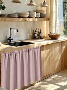 1 chiếc rèm ngắn màu vải lanh, rèm cản sáng độ chính xác cao, chất liệu sợi polyester kiểu dáng hiện đại, có thể giặt máy, rèm cửa sổ nhỏ bảo vệ sự riêng tư, phù hợp cho cửa sổ nhỏ, nhà bếp, phòng tắm, phòng ngủ, phòng khách, tầng hầm, tủ, xe RV, máy giặt, cửa tủ, trang trí phòng, dễ bảo quản, mờ, trang trí theo phong cách nhà nông thôn. - Cây gai - Xem 10