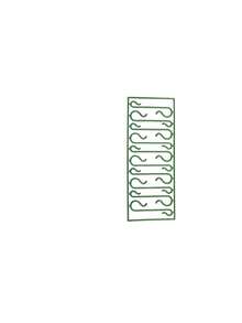 1个迷你针织字母圣诞袜，小号圣诞英文字母挂袜，双面壁炉挂袜，适用于圣诞派对装饰、新年派对礼物、礼品用品，个性化首字母圣诞袜，家庭节日圣诞派对装饰，圣诞装饰，冬季房间装饰，圣诞家居装饰，圣诞礼物，圣诞装饰