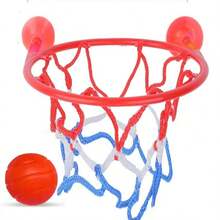 1pc Mini Basketball Hoop With 1pc Mini Basketball Toy, Suitable For Office, Indoor, Car, Relaxation,Gifts For Gamers,Thing - Multicolor - View 9