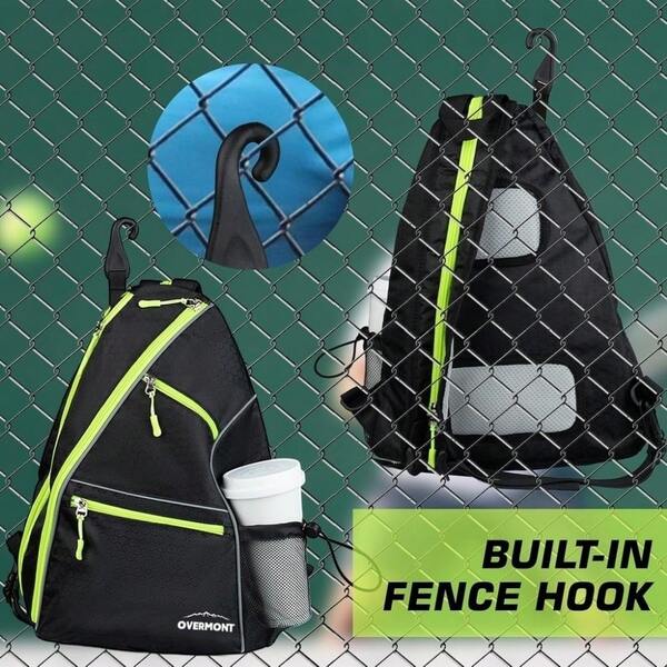 Pickleball Paddle Bag Tennis Pickleball Rackets Backpack Portable Sports Adjustable Pickle Ball Bag Men Women