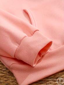 Women Sweatshirts - 淺粉色 - 查看 3