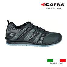 COFRA Fluent Black/Black S1PS FO SR - Black And Grey Nylon / Textile / Black / APT Laminated Shoe Size - Work Accident Protection - Breathable, Black, 40 EU - Black - View 2