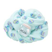 70ml 1/4pcs Cute Fragrant Soft Butter Slime Set With Milk Tea Pendant, Elastic Non-Sticky Colorful Slime, Suitable For Party Favors And Birthday Gifts - Multicolor - View 9