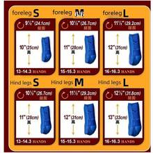 Professional Horse Leg Guards, Shock-Absorbing Diving Material Horse Leg Wraps, Professional Horse Racing Equipment, Horse Riding Supplies