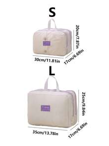 1pc Home Anti Deformation Laundry Bag, Thickened Coarse Mesh Protective Laundry Bag, Washing Machine Special Down Jacket Clothes Mesh Bag - Multicolor - View 2