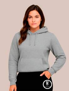 Women Sweatshirts - 灰色 - 查看 3